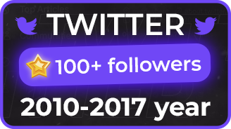 Twitter推特老账号 | 2007~2017老账号 | 100粉丝 | 通过邮箱认证 | 随机国家IP注册 | 支持auth_token登录-账号岛邮箱平台