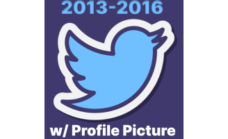 [货号1974]Twitter推特账号 | 2013~2016老账号 | 有资料 | 部分有粉丝 | 随机国家IP注册 | 仅支持auth_token登录-账号岛邮箱平台